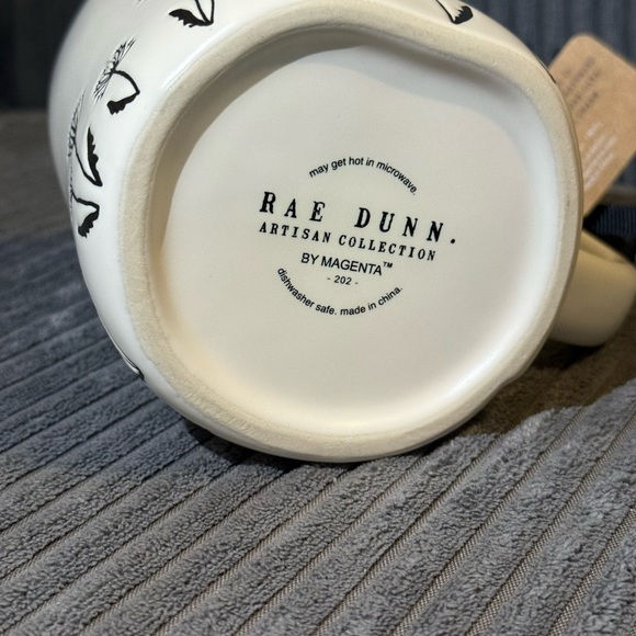 Rae Dunn White Mug with Black 'Have Faith' w/ Dandelion Design - Picture 5 of 5